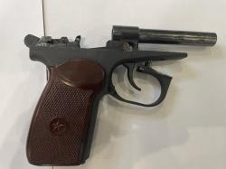 Охолощенный пистолет Макарова ПМ Р-411-02 (Кованый затвор)