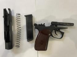 Охолощенный пистолет Макарова ПМ Р-411-02 (Кованый затвор)