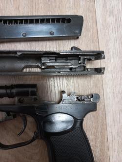 Охолощенный пистолет Макарова Р-411