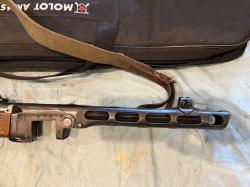 Охолощенный пистолет-пулемет ППШ СХ Молот АРМЗ 10х31