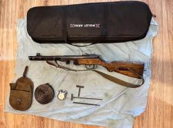 Охолощенный пистолет-пулемет ППШ СХ Молот АРМЗ 10х31