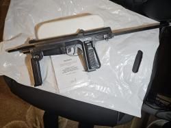 Охолощенный пистолет пулемет RAK PM 63