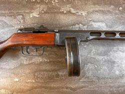Охолощенный пистолет-пулемет Шпагина (ППШ-СО, ЗАТО Эксперт, 10х31, 1942г.) (ВЫКУПЛЮ ВАШЕ СХП, ПНЕВМАТИКУ И ММГ)