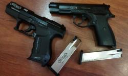 Охолощенные пистолеты Walther Р99 и CZ75