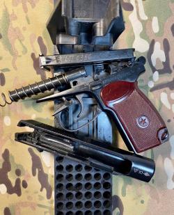 Охолощенный ПМ калибра 10/24 полный комплект в коробке АП0356, без настрела, СХП, ПМ-СХ, ПМ-СО, ТОЗ,