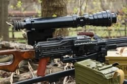 Охолощенный пулемет ПКМН 1981 год №РУ 553