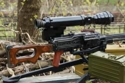 Охолощенный пулемет ПКМН 1981 год №РУ 553