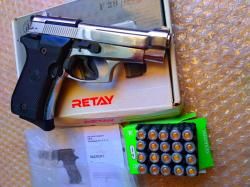 Охолощенный RETAY 84 хром Турция новый 