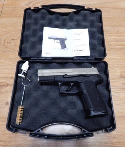 Охолощенный СХП пистолет Retay S2022 (Sig Sauer) 9mm P.A.K. Новый. Цвет сатин.