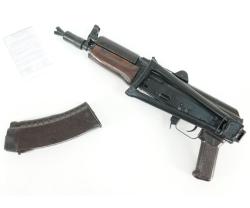 Охолощенный СХП автомат Калашникова АК-74У-СО, 5,45x39