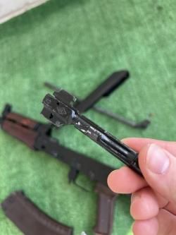 Охолощенный СХП автомат Калашникова АК-74У-СО (АКСУ, ТОЗ) 5,45x39