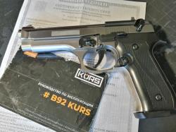 Охолощенный СХП пистолет B92-СО Kurs (Beretta) 10ТК
