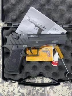 Охолощенный СХП пистолет Retay Eagle X (Desert Eagle) 9mm P.A.K , черный