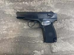 Охолощенный шумовой пистолет Р-411-01 10ТК, литой затвор (Байкал, ПМ, Макаров, 8573) | б/у