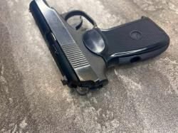 Охолощенный шумовой пистолет Р-411-01 10ТК, литой затвор (Байкал, ПМ, Макаров, 8573) | б/у