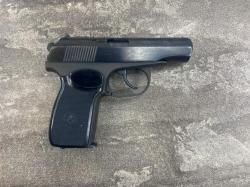 Охолощенный шумовой пистолет Р-411-01 10ТК, литой затвор (Байкал, ПМ, Макаров, 8573) | б/у