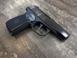 Охолощенный списанный пистолет Р-411 01 (Макаров, ПМ, литой) 10ТК