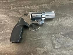 Охолощенный списанный револьвер "ТАУРУС-S KURS 2.5" (Курс, 10 ТК, хром, б/у)