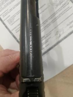  Охолощенный ТТ СО1937 год Смерш Курс-С 10х31