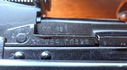 Охолощëнный АКМС, выбит 1964 год.