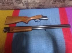 охотничье двухствольное ружье