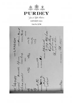 Охотничье ружьё - James Purdey & Sons