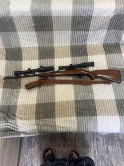 Охотничье ружье CZ-452-2E ZKM с двумя прицелами