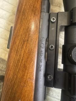 Охотничье ружье CZ-452-2E ZKM с двумя прицелами