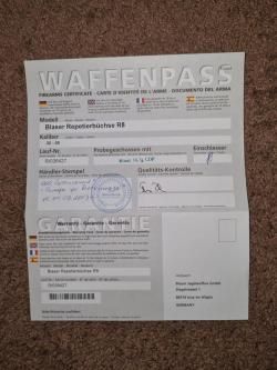 Охотничий карабин Blaser R8 