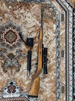 Охотничий карабин Лось 4, прицел, глушитель, патроны 7,62 x 51