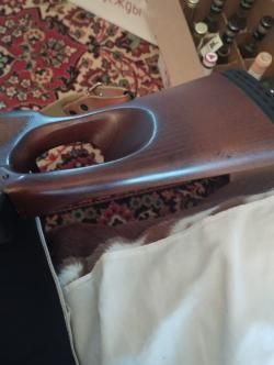 Охотничий карабин Тигр, калибр 7,62*54, кучность 21 мм.