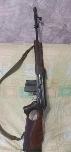 Охотничий нарезной карабин Вепрь ВПО 123 калибр 7.62 Х 54р (ствол 520мм.)