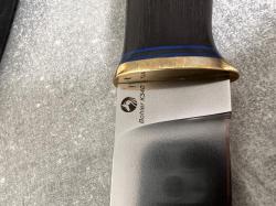 Охотничий нож из стали Bohler k340