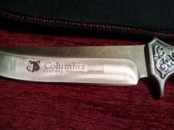 Охотничий нож в ножнах COLUMBIA. Jin Lang Company USA saber SA 53