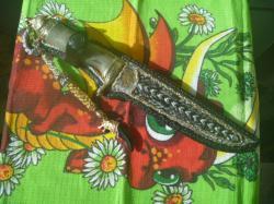 НЕОБЫЧНЫЙ КОЛЛЕКЦИОННЫЙ НОЖ "СЕРЫЙ ВОЛК" НОВЫЙ!