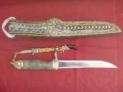 НЕОБЫЧНЫЙ КОЛЛЕКЦИОННЫЙ НОЖ "СЕРЫЙ ВОЛК" НОВЫЙ!