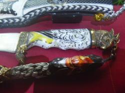 НЕОБЫЧНЫЕ КОЛЛЕКЦИОННЫЕ НОЖИ "СЕРЫЙ ВОЛК" и "ФИЛИН"