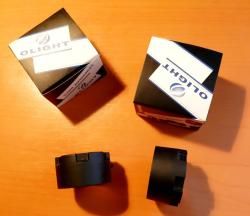 OLIGHT. Диффузор-рассеиватель, красный фильтр, фонарик.