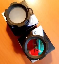 OLIGHT. Диффузор-рассеиватель, красный фильтр, фонарик.