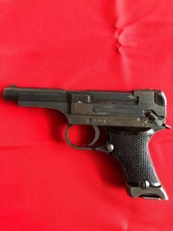 Оружие списанное, макет массо-габаритный пистолета Намбу мод.94, образца 1934г.