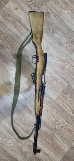 ОП СКС 7.62×39 оригинал (Тула 1953 год) «огражданивания» (2006 год)