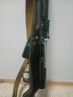 ОП СКС, калибр 7,62*39 мм, 1949 года. В комплекте оптический прицел "Пилад П4х32",чехол. ,