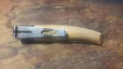 опинель 9 кастом м390 сведение 01 мм спуски прямые фирменная клипса