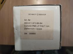 Оптический прицел Schmidt & Bender PM II 3-20x50 LP P4Lf + кольца Contessa