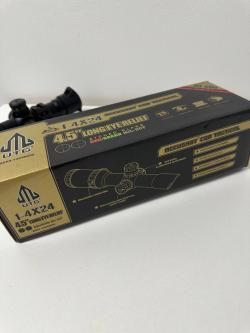 Оптический прицел ACCUSHOT CQB TACTICAL 1-4 X 24