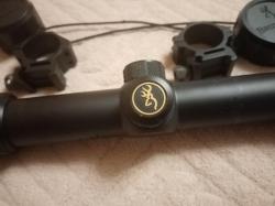 Оптический прицел Browning 3-9*40 на 30 кольцах.  Made in Japan.