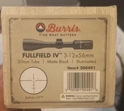 Оптический прицел Burris Fullfied lV 3-12x56 illuminated