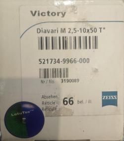 Оптический прицел Carl Zeiss Diavari M 2.5 - 10x50 T*