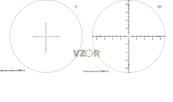 Оптический прицел DEDAL NV DHF 5-20x56 (1 фокал, сетка MRH-L3)