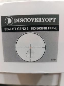 Оптический прицел Discovery ED-LHT 3-15x50SFIR 30 мм